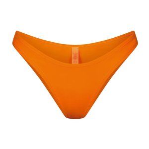 NEW Skims Swim Cheeky Tanga Bottoms in Orange (M)